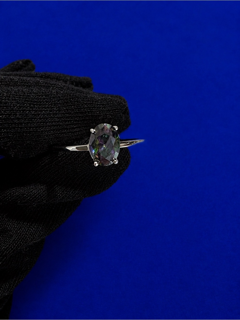 925 Sterling Silver Mystic Topaz Ring – Size 7